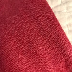 J. Crew Linen Ruffle Midi Skirt